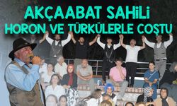 Akçaabat Sahili Horon ve Türkülerle Coştu