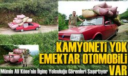 700 Kilo Çayı Otomobille Taşıyor! Rize’de Mümin Ali Köse’nin İlginç Yolculuğu Görenleri Şaşırtıyor