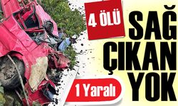 Fındık Bahçesinde Faciaya Yol Açan Kaza: 4 Ölü, 1 Yaralı