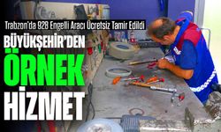 Trabzon’da 928 Engelli Aracı Ücretsiz Tamir Edildi: Büyükşehir’den Örnek Hizmet