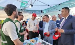 Yeşilay Gümüşhane Şubesi Kuşburnu-Pestil Şenliğinde Stant Açtı
