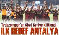 Trabzonspor, Antalyaspor ve Samsunspor engelini de aşarak Fenerbahçe derbisine kayıpsız çıkmak istiyor