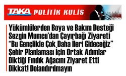 Hisarcıklıoğlu 11 Yıl Önce Diktiği Fındık Ağacını Ziyaret Etti