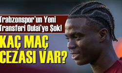 Trabzonspor’un Yeni Transferi Oulaï’ye Şok! 4 Maç Ceza Yolda
