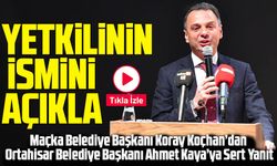 Maçka Belediye Başkanı Koray Koçhan’dan Ahmet Kaya’ya Sert Yanıt