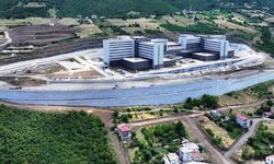 Samsun Şehir Hastanesi yolunda köprü ve kavşak çalışmaları sürüyor