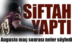 Trabzonspor’un Yeni Golcüsü Augusto Sahneye Çıktı! İlk Gol, İlk Sevinç