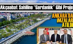 Akçaabat Sahiline “Gerdanlık” Gibi Proje: Bisiklet ve Yürüyüş Yolu İçin İmzalar Atıldı