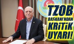 TZOB Başkanı’ndan Kritik Uyarı! Kuraklık ve Su Krizi Kapıda
