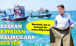 Başkan Kaya’dan balıkçılara destek: “Bereketli, bol ve kazançlı bir sezon diliyorum”