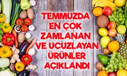 Temmuzda En Çok Zamlanan ve Ucuzlayan Ürünler Açıklandı