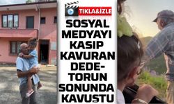Duygulandıran Kavuşma: Dede ile Torun Yaylada Yeniden Buluştu
