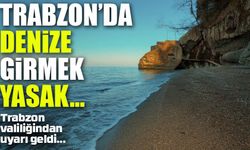 Trabzon’da Olumsuz Hava Şartları Nedeniyle Denize Girmek Yasaklandı