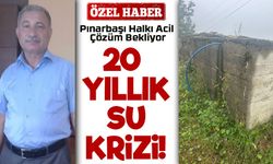 Pınarbaşı Halkı Acil Çözüm Bekliyor: 20 Yıldır Su Krizi Bitmedi
