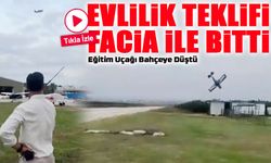 Adana’da Evlilik Teklifi Facia ile Bitti: Eğitim Uçağı Düştü