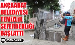 Akçaabat Belediyesi’nden Yazlık Temizlik Seferberliği Başladı