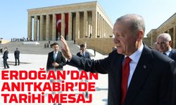 Cumhurbaşkanı Erdoğan’dan Anıtkabir’de Tarihi Mesaj