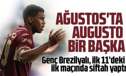 Genç Brezilyalı Felipe Augusto, ilk 11’deki ilk maçında siftah yaptı