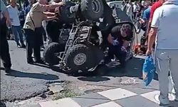 Trabzon’da Şok Eden ATV Kazası: 1 Kişi Yaralandı