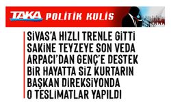 Bakan Uraloğlu Sivas’a Hızlı Trenle Gitti: “Şehirleri Değil, Gönülleri de Birbirine Bağlıyoruz”