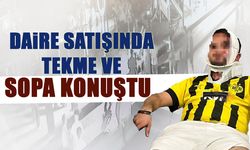 Daire Satışında Tekme ve Sopa Konuştu! Olay Anı Kamerada