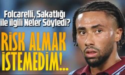 Trabzonspor’un Fransız futbolcusu Tim Jabol Folcarelli, Sakatlığı İle İlgili Konuştu
