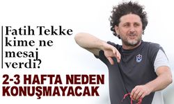 Fatih Tekke’den Net Transfer Mesajı: “Sokağa Atacak Paramız Yok”