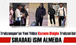 Trabzonspor’un Yeni Yıldızı Kazeem Olaigbe Trabzon’da!