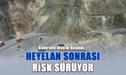 Artvin'de Heyelan Riski Sürüyor! Ulaşım Kontrollü İlerliyor