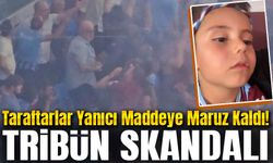 Trabzonspor – Samsunspor Maçında Tribün Skandalı : Taraftarlar Yanıcı Maddeye Maruz Kaldı!