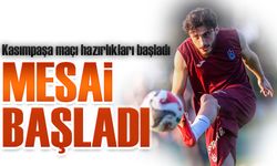 Trabzonspor, Kasımpaşa Mesaisine Start Verdi