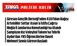 Trabzon Valisi Aziz Yıldırım’dan Şampiyon Kız Voleybol Takımı’na Tebrik