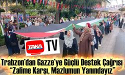 Trabzon'da Gazze Yürüyüşü! Şehit Gazeteci Unutulmadı