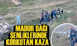 Madur Dağı şenlikleri yolunda korkunç kaza