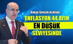 Enflasyon 44 Ayın En Düşük Seviyesinde! Bakan Şimşek Açıkladı...