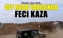 Artvin'de Off-Road Yarışlarında Feci Kaza! Takla Attı