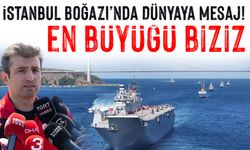 Selçuk Bayraktar’dan İstanbul Boğazı’nda Dünyaya Mesaj! TCG Anadolu’dan Tarihi Gösteri