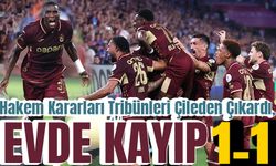Trabzonspor’dan Samsunspor Karşısında Olaylı Maç!  Hakem Kararları Tribünleri Çileden Çıkardı, Fırtına 2 Puan Kaybetti