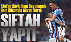 Savic Trabzonspor’da İlk Golünü Attı! Karadağlı Stoper Hem Savunmada Hem Hücumda Güven Verdi