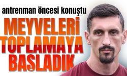 Trabzonspor'un yıldız ismi Stefan Savic, antrenman öncesi ne konuştu?