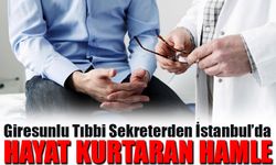 Giresunlu Tıbbi Sekreter Fatih Parlak, Heimlich Manevrası ile Hayat Kurtardı