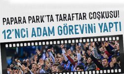 Papara Park’ta Taraftar Coşkusu! Trabzonspor Tribünleri Tıklım Tıklım Doldurdu
