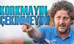 Trabzonspor’da Fatih Tekke’den Oyuncularına “Risk Almaktan Çekinmeyin” Mesajı