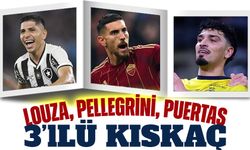Trabzonspor Orta Sahaya Üçlü Kıskaç! Louza, Pellegrini ve Puertas Gündemde