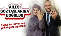 Trabzon Vakfıkebir’de eşi Mustafa Sağlam tarafından öldürülen Tuğba Yurtseven gözyaşları ile defnedildi