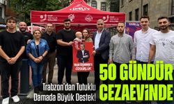 50 Gündür Tutuklu Olan Damada Trabzon'dan Destek