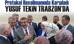 Milli Eğitim Bakanı Yusuf Tekin Trabzon’da Yoğun İlgiyle Karşılandı