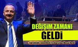 Değişim Zamanı Geldi! Ağıralioğlu Çaykara'dan Mesaj Verdi