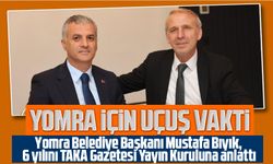 Yomra Belediye Başkanı Mustafa Bıyık, 6 yılını TAKA Gazetesi Yayın Kuruluna anlattı