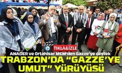 Trabzon’da “Gazze’ye Umut” Yürüyüşü ve Maket Sergisi Yoğun İlgi Gördü